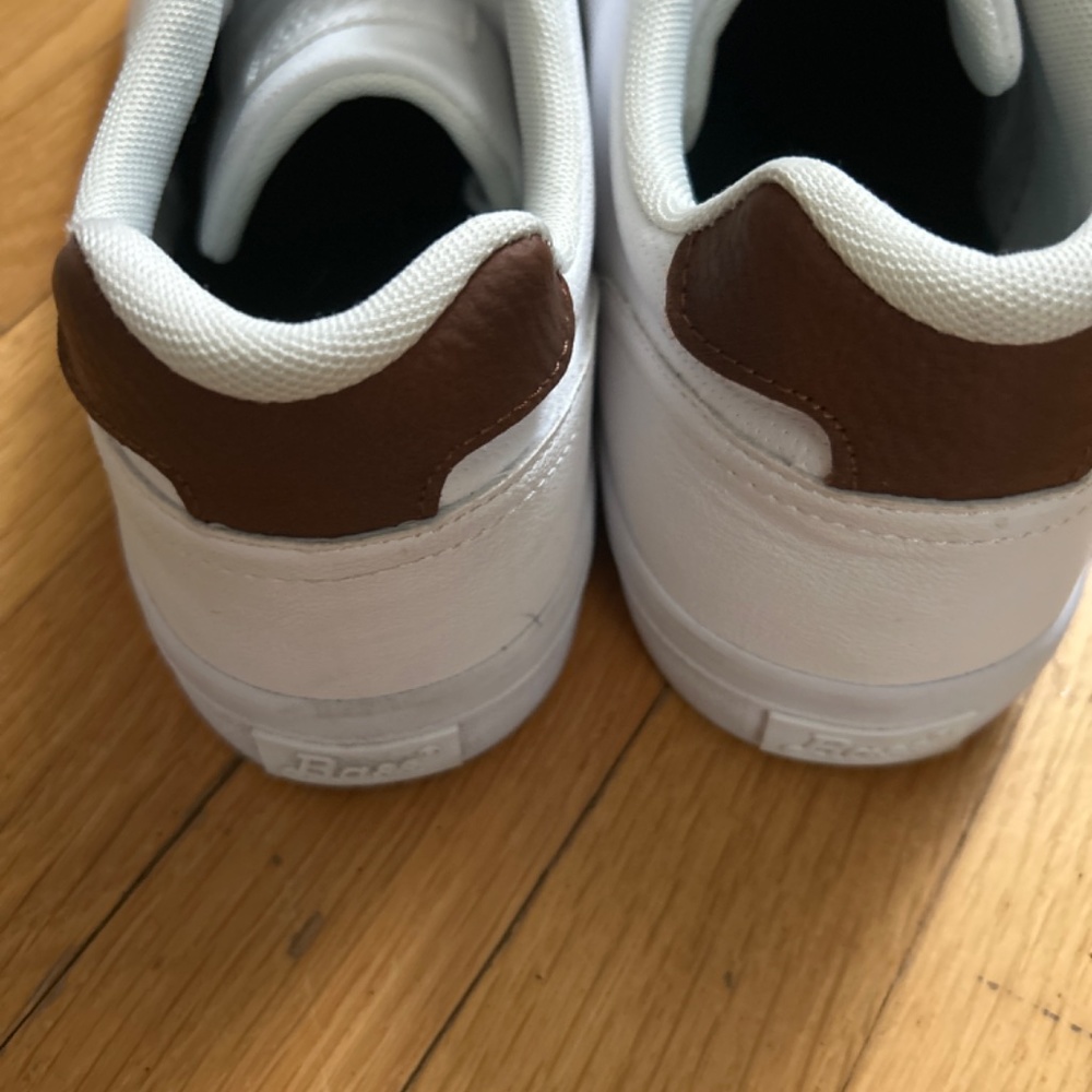 Mens Bass White Sneakers - Picture 3 of 5